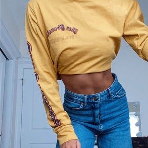 san fransisco california cropped shirt